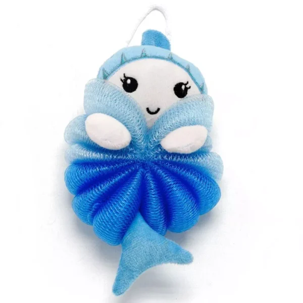 Soft Cartoon Animal Bath Sponge for Babies and Children - Colorful, Gentle, and Fun - Image 7