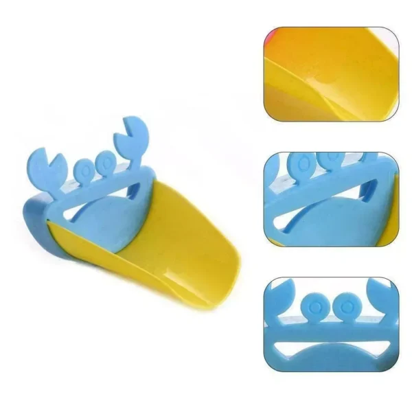 Kid-Friendly Crab Faucet Extender - Safe, Easy-Install, Cute Sink Accessory for Children - Image 5