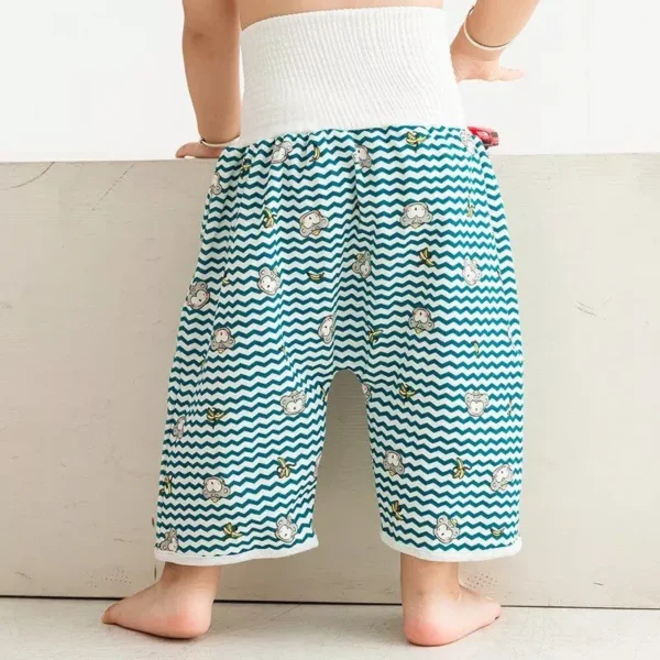 Multi-Use Waterproof Baby Training Pants - Leak-Proof, Reusable Cotton Diapers - Image 4