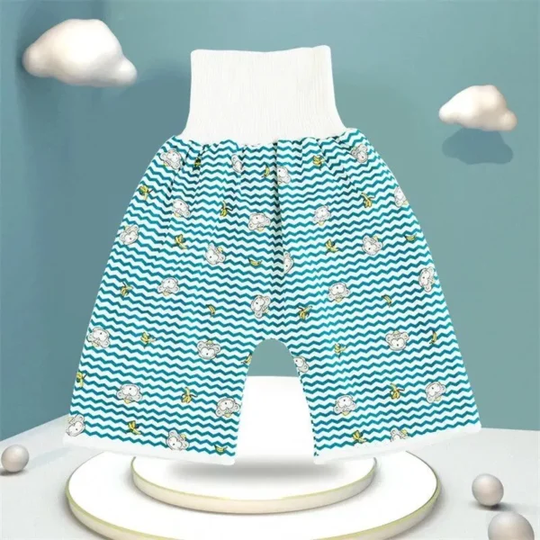 Multi-Use Waterproof Baby Training Pants - Leak-Proof, Reusable Cotton Diapers - Image 2