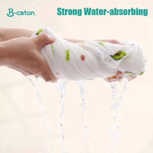 100% Cotton Baby Bath Towel: Ultra-Absorbent Blanket - Image 4