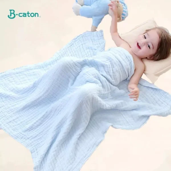 100% Cotton Baby Bath Towel: Ultra-Absorbent Blanket - Image 2