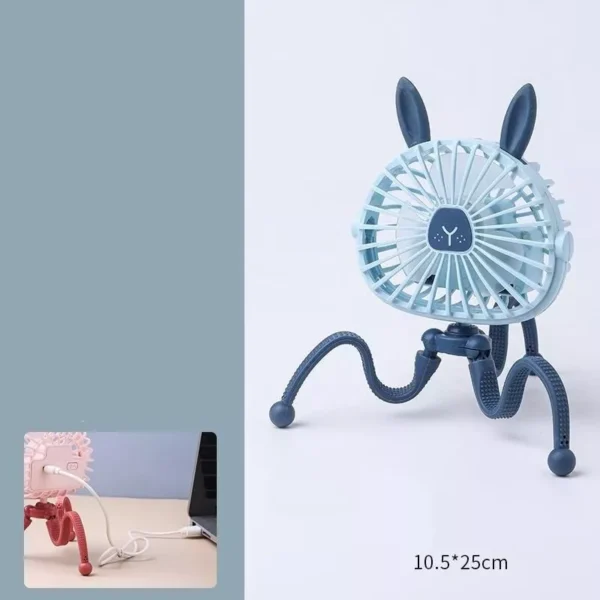 Portable Clip-On Mini Stroller Fan - Image 6