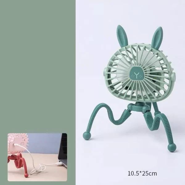 Portable Clip-On Mini Stroller Fan - Image 7