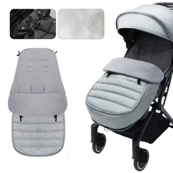 Versatile Winter Warmth Baby Sleeping Bag for Strollers - Image 2