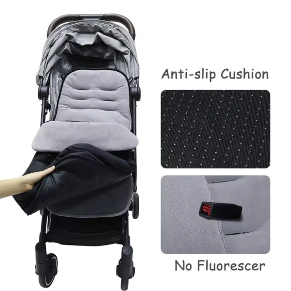 Versatile Winter Warmth Baby Sleeping Bag for Strollers - Image 6