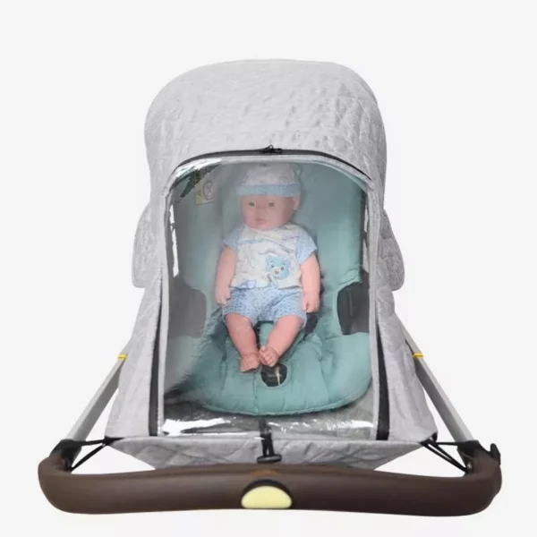 Weatherproof Baby Stroller Sleeping Bag and Safety Seat Cover - Image 3