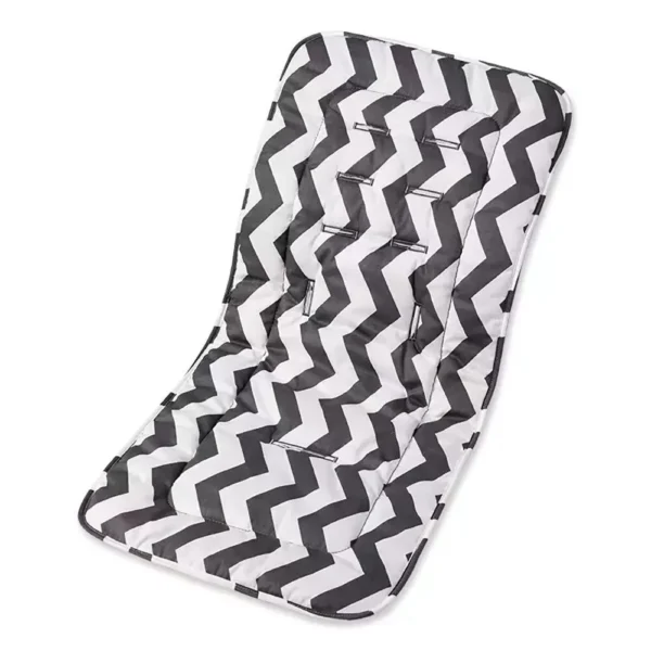 Comfort Cotton Stroller Seat Liner - Universal Fit, Reversible Baby Carriage Cushion - Image 4