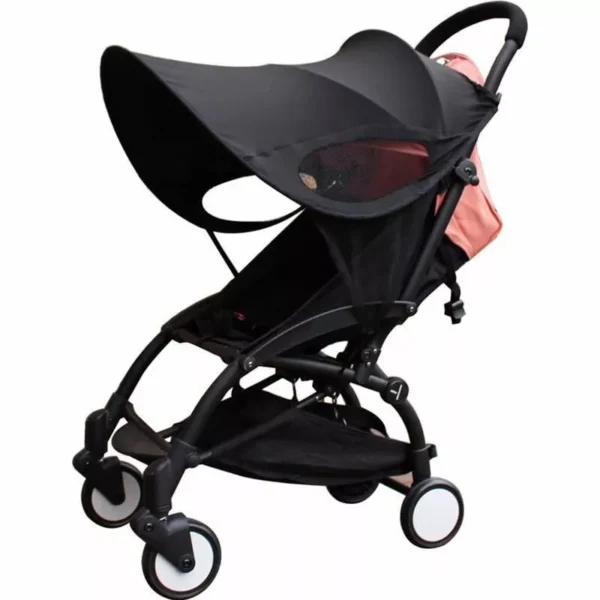 Universal Fit Baby Stroller Sunshade - UV Protection, Waterproof, and Multifunctional Canopy Cover