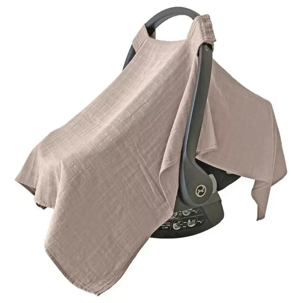 Multi-Purpose Baby Safety Seat Cover: Windproof, Sunscreen, and Cart Cover - Image 4