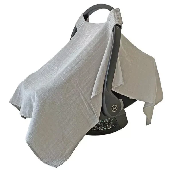 Multi-Purpose Baby Safety Seat Cover: Windproof, Sunscreen, and Cart Cover - Image 3