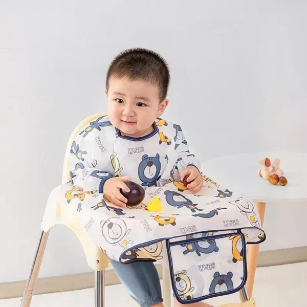 Waterproof Feeding Bib with Table Cover for Infants (6-36 Months) - Image 4