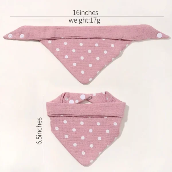 Newborn Baby Bibs: Soft Bandana Drool Bibs for Comfort & Style - Image 9