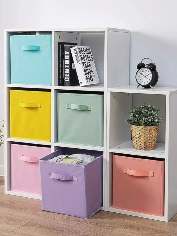 Organize in Style with Our Study Grid Cabinet Cloth Drawer Table Top Pack - Image 4