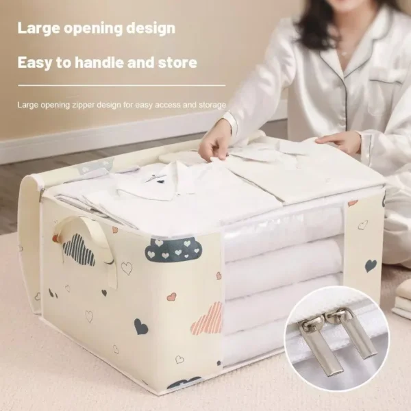 Quilt Storage Bag Closet Organizer - Keep Your Quilts Fresh and Organized - Image 4