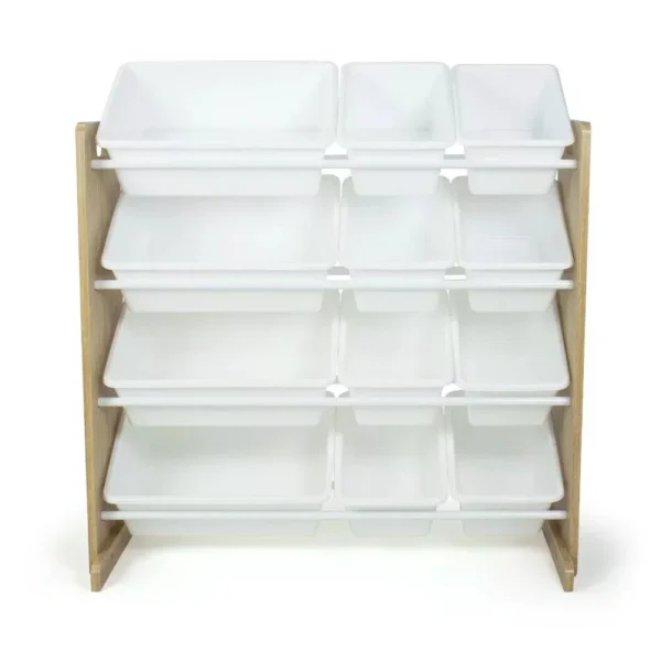 Kid-Friendly Toy Storage Organizer with 12 Easy-Access Bins - Image 4