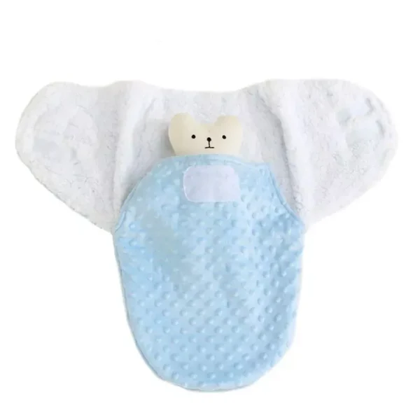 Soft Fleece Newborn Swaddle Blanket | Warm Baby Sleeping Bag Envelope for 0-6 Months - Image 6