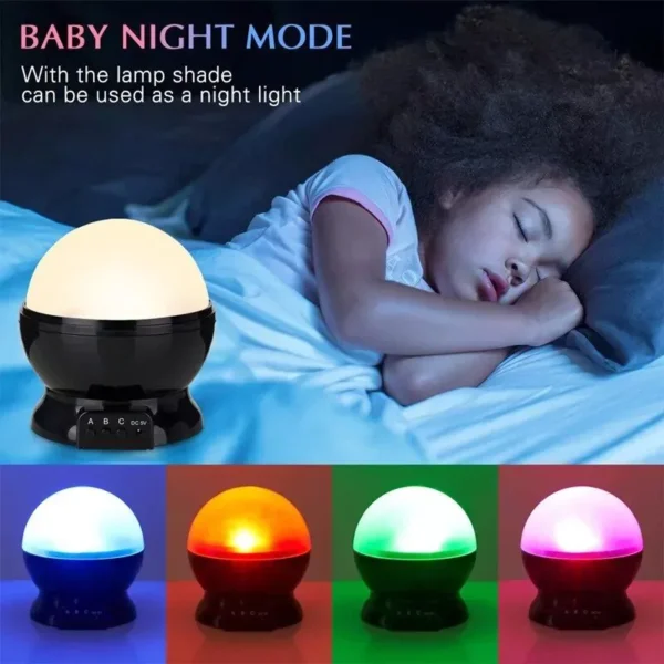 Magical Starry Sky Night Light Projector - Image 6