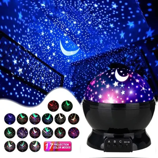 Magical Starry Sky Night Light Projector - Image 2