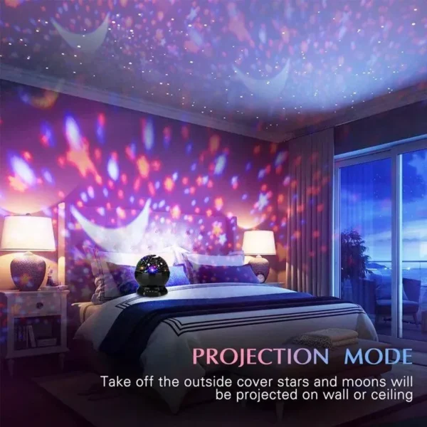 Magical Starry Sky Night Light Projector - Image 5