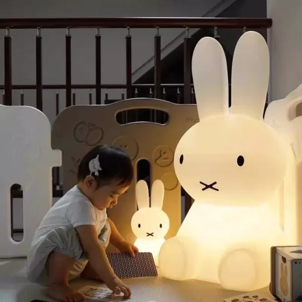 Enchanting Rabbit LED Night Light - Image 2