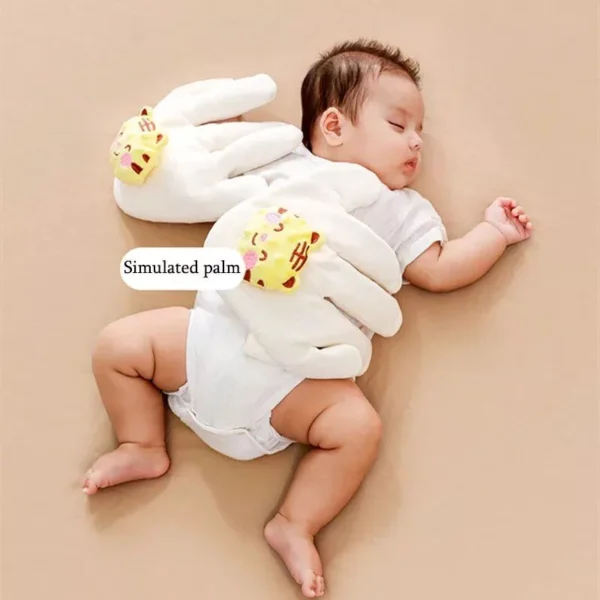 Infant Comfort Hand Pillow: Mother's Palm Soothing Design - Image 2