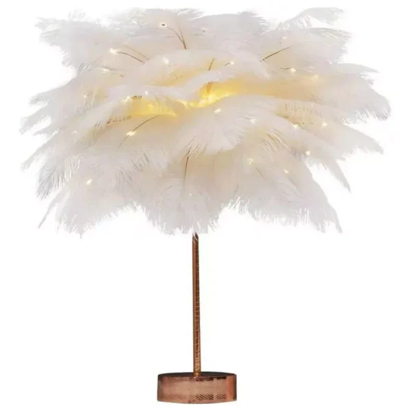 Luminous Feather LED Table Lamp - Image 7