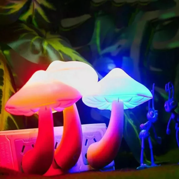 Charming Mushroom LED Night Light - Image 5