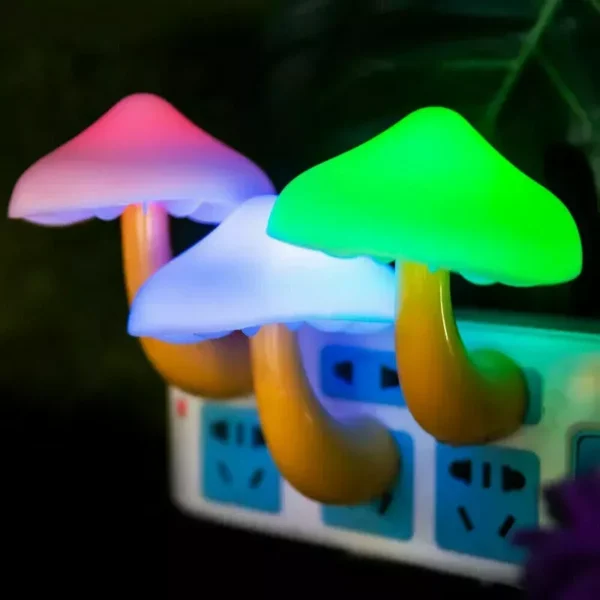 Charming Mushroom LED Night Light