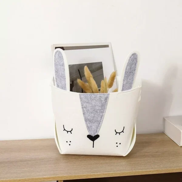 Cute Cartoon Animal DIY Storage Box - Image 5