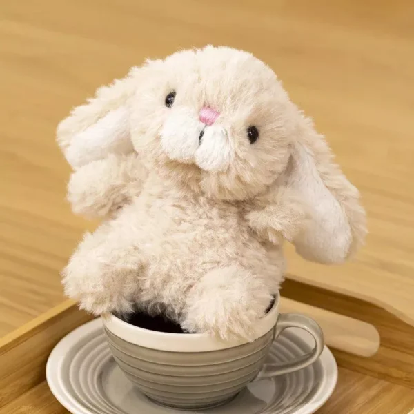 Cute Long-Eared Lop Rabbit Plush Toy - Image 5