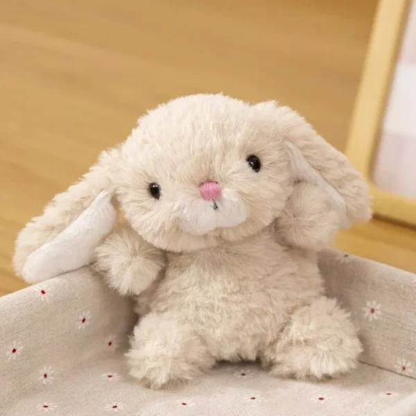 Cute Long-Eared Lop Rabbit Plush Toy - Image 4