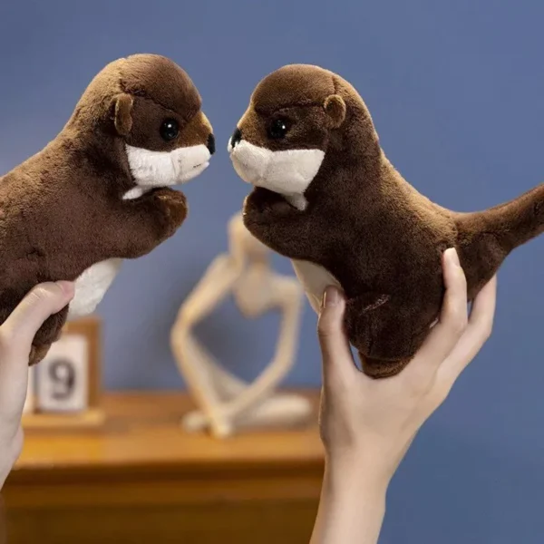 Kawaii Praying Otter Plush Toy - Image 4