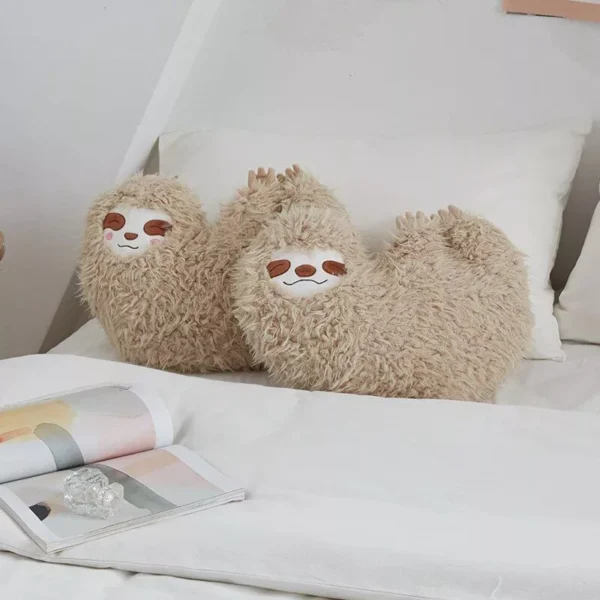 Heart-Shaped Couple Sloth Plush Toy - Image 4