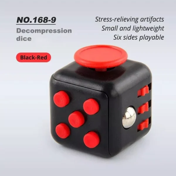 Decompression Dice: Anti-Stress Fidget Toy for Anxiety Relief - Image 2