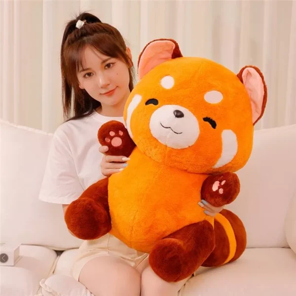 Red Panda Plushie Doll - Soft Fluffy Stuffed Animal Hug Pillow - Image 2