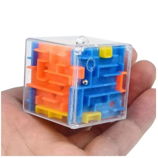 3D Transparent Maze Puzzle Cube: Stress Relief & Brain Booster - Image 2