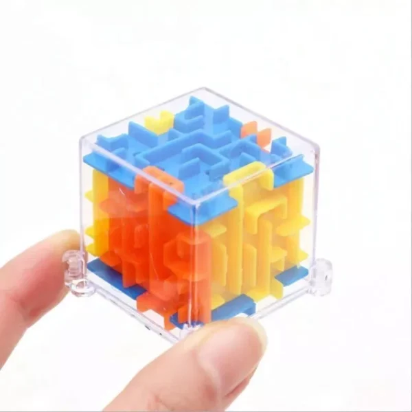 3D Transparent Maze Puzzle Cube: Stress Relief & Brain Booster - Image 5