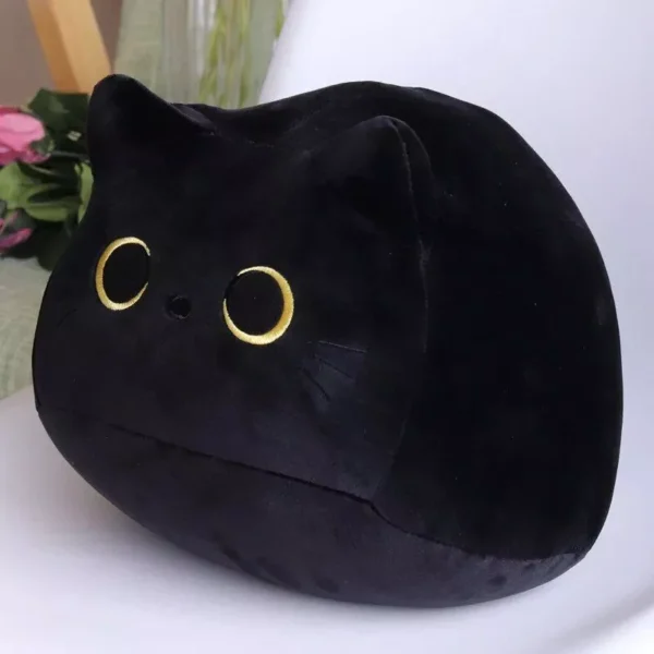 Kawaii Plush Black Cat Toy for All Ages - Image 6