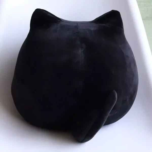 Kawaii Plush Black Cat Toy for All Ages - Image 5