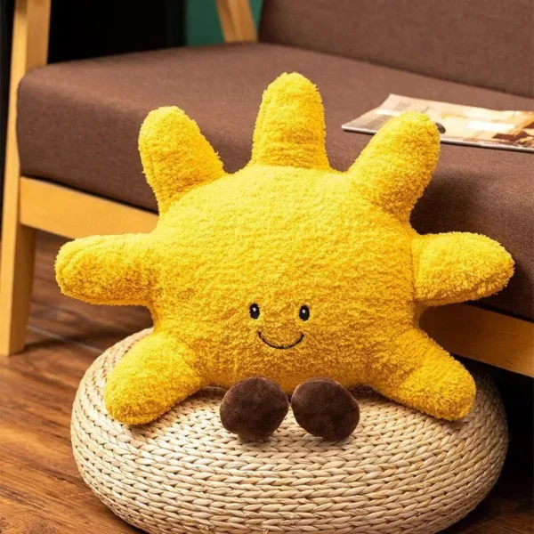 Kawaii Sun Plush Pillow - Image 6