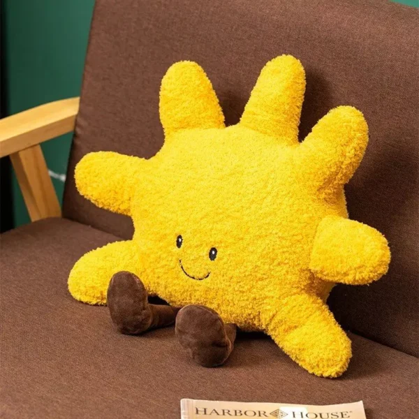 Kawaii Sun Plush Pillow - Image 7