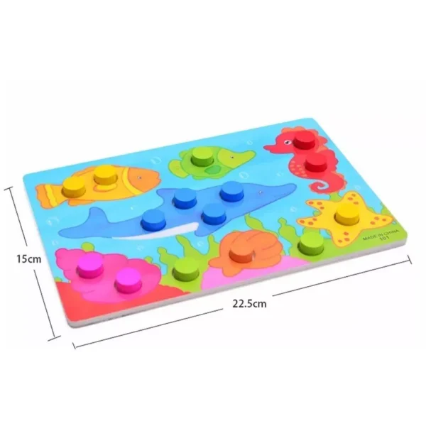 3D Montessori Wooden Jigsaw Puzzle - Image 7