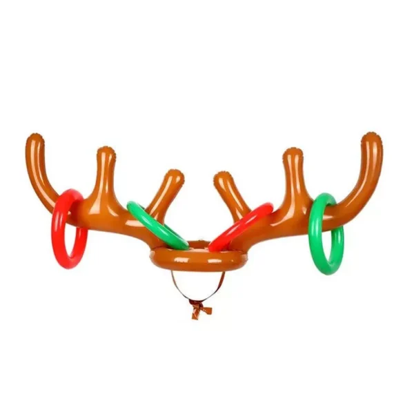 Christmas Reindeer Antler Ring Toss Game