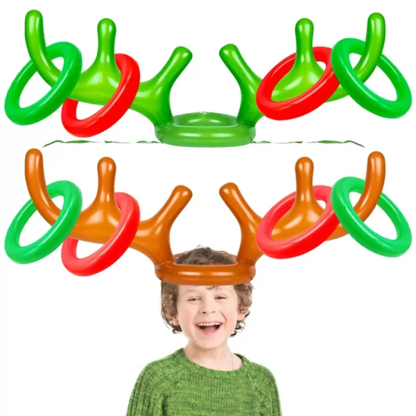 Christmas Reindeer Antler Ring Toss Game - Image 4