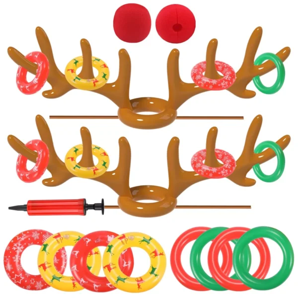 Christmas Reindeer Antler Ring Toss Game - Image 6