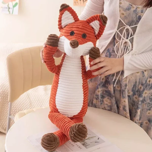 Charming Long-Legged Fox Plush Toy - Image 3