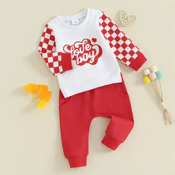 Toddler Boys Valentine's Day Outfit