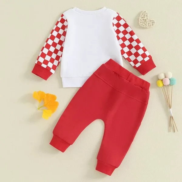 Toddler Boys Valentine's Day Outfit - Image 3